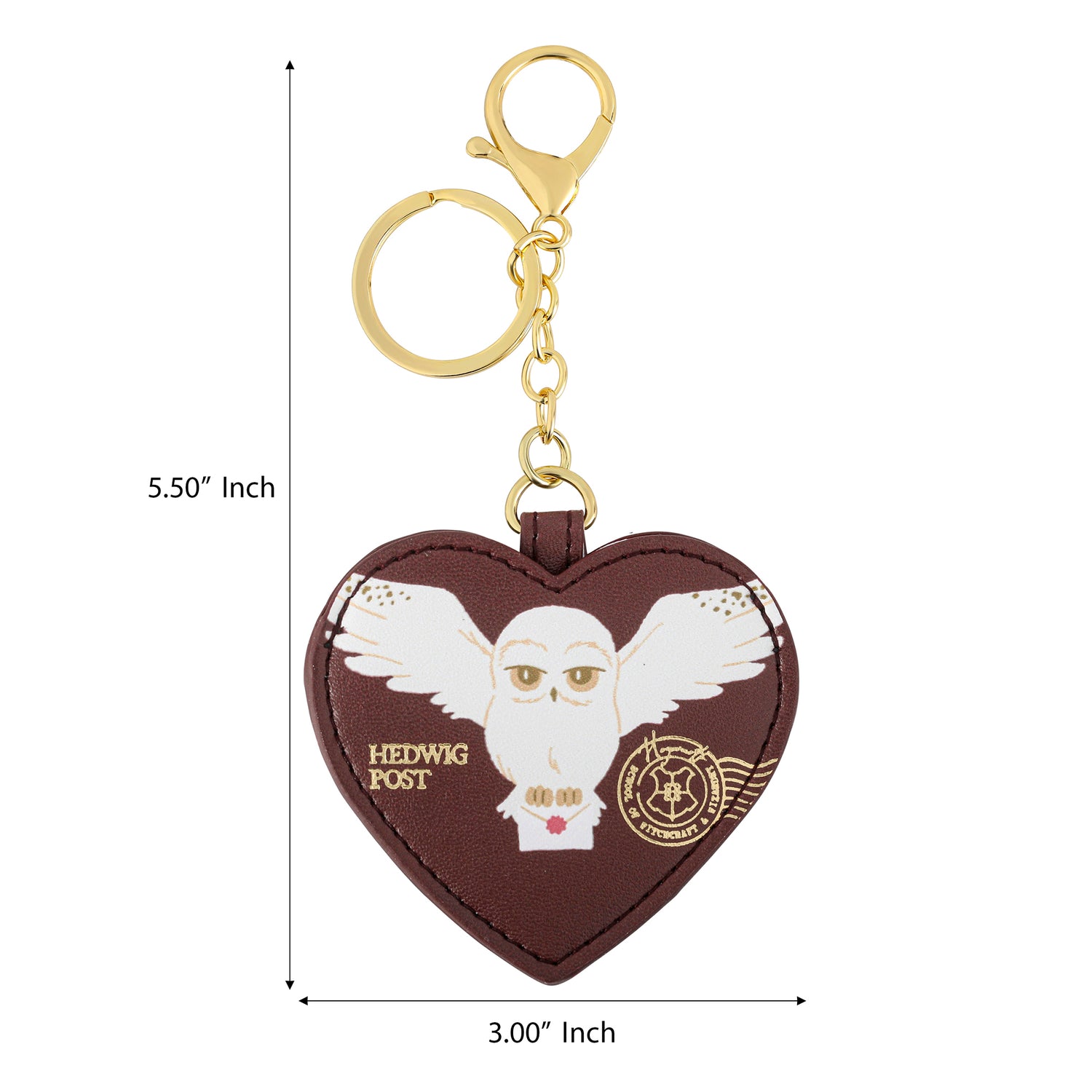 Harry Potter Hedwig Keychain Bag Charm with Lobster Clasp