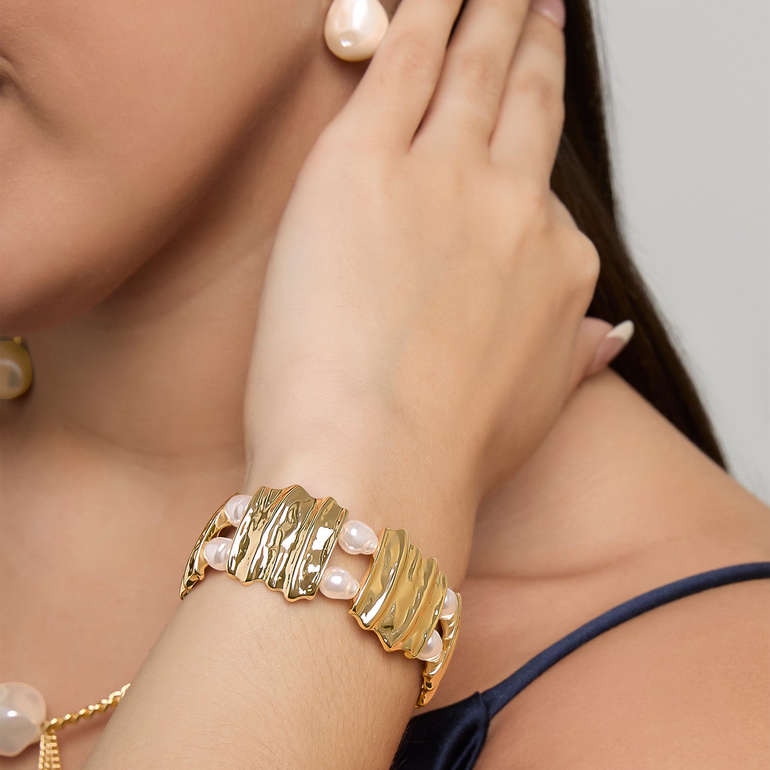Pearls Stretch Bracelet
