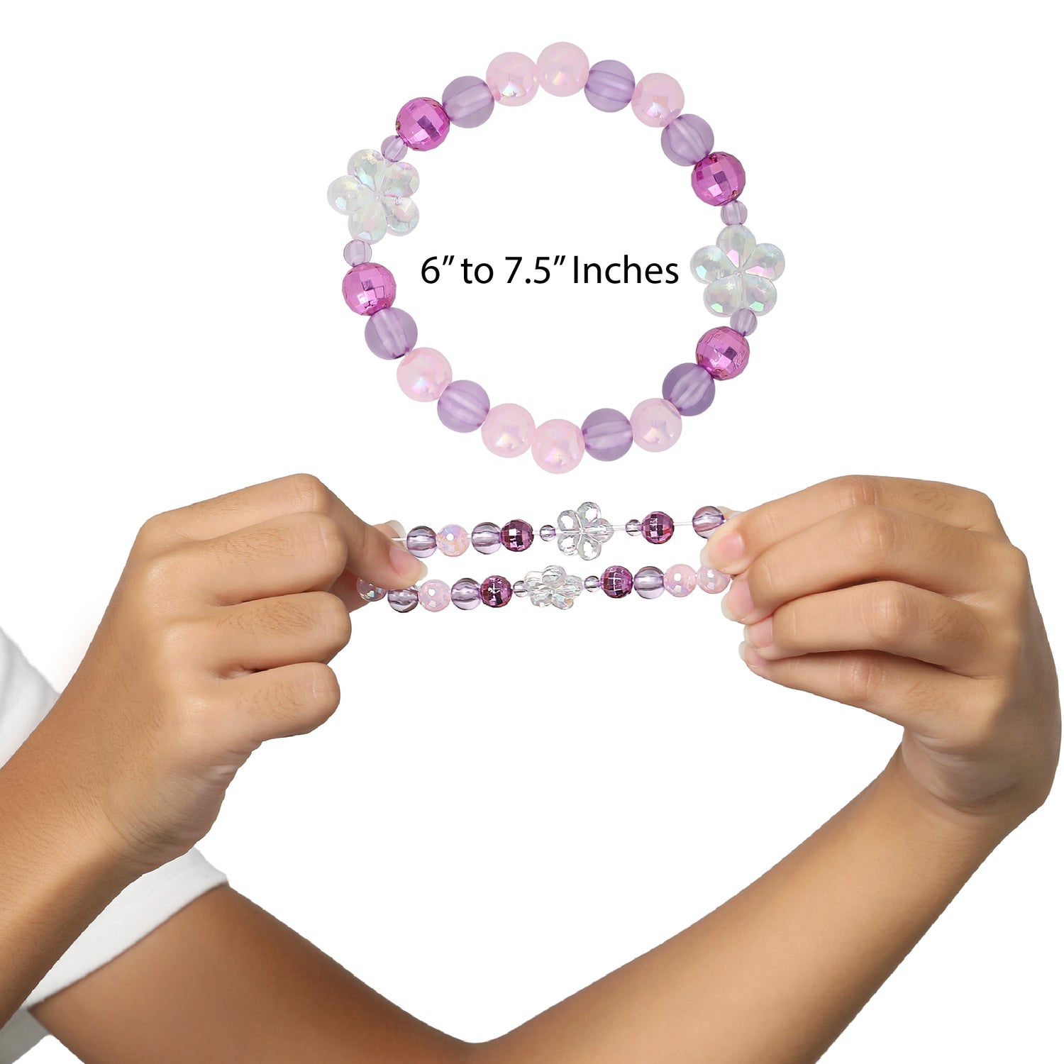 Disney Angel & Stitch Bracelet Set for Girls 2-Piece Official License