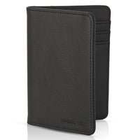 MEMBERS ONLY RFID BLACK DEBOSSED PASSPORT HOLDER