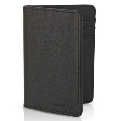MEMBERS ONLY RFID BLACK DEBOSSED PASSPORT HOLDER