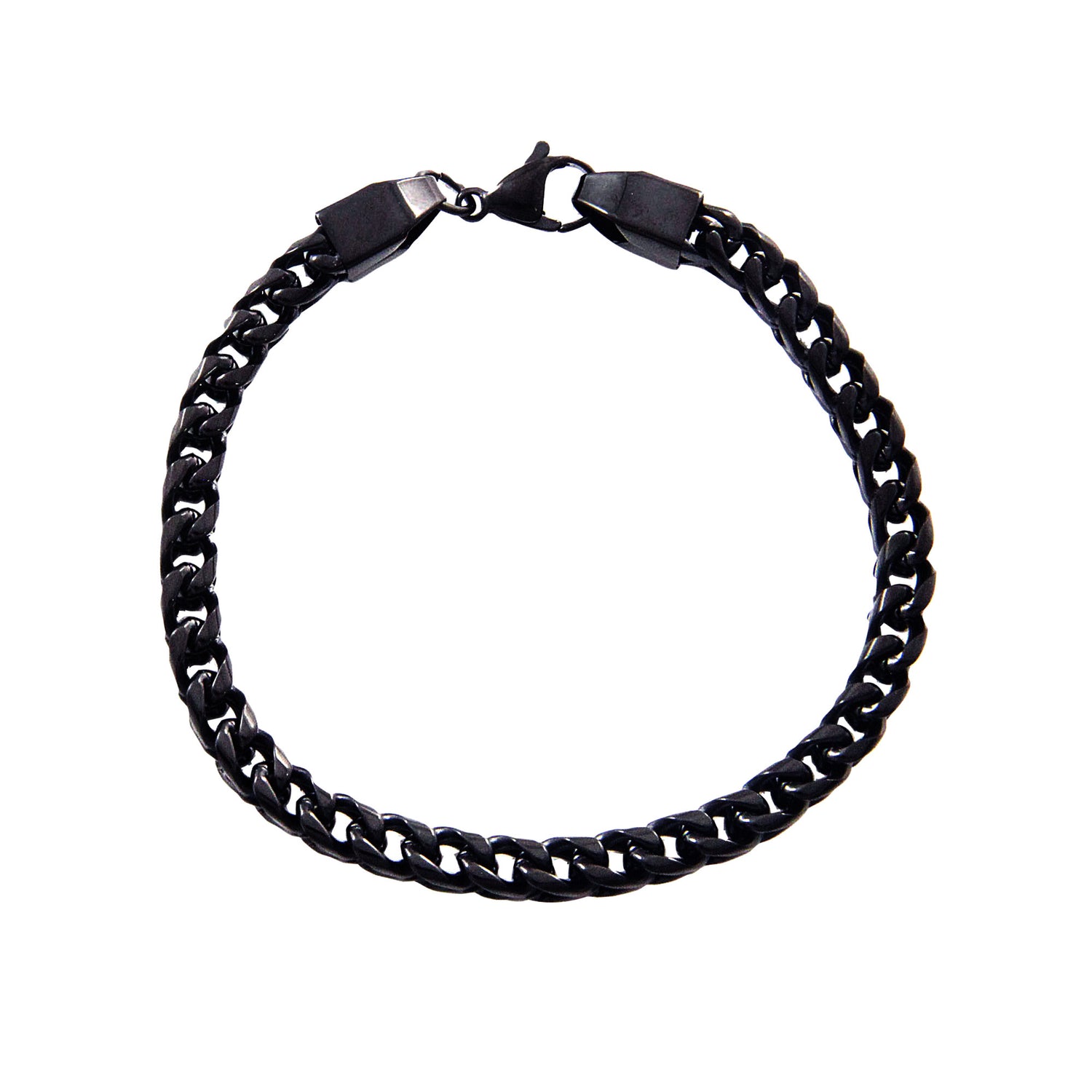 Lucky Brand Black 6MM Spiga Chain Bracelet - 8.75'' Chain