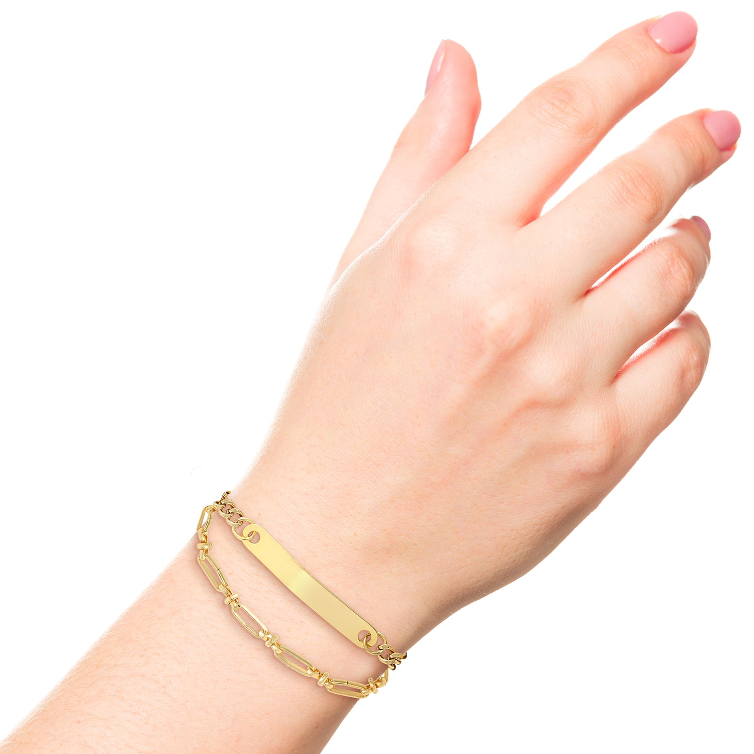 Jessica Simpson Gold-Tone Layered Bracelet Set