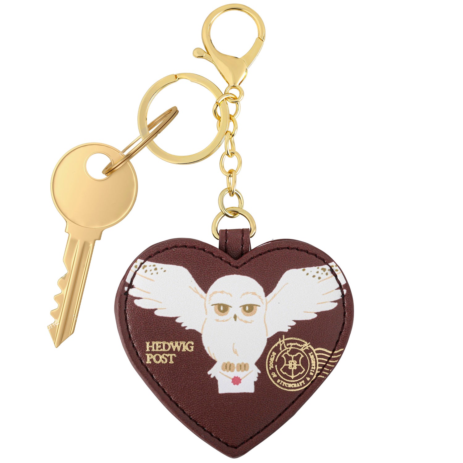 Harry Potter Hedwig Keychain Bag Charm with Lobster Clasp