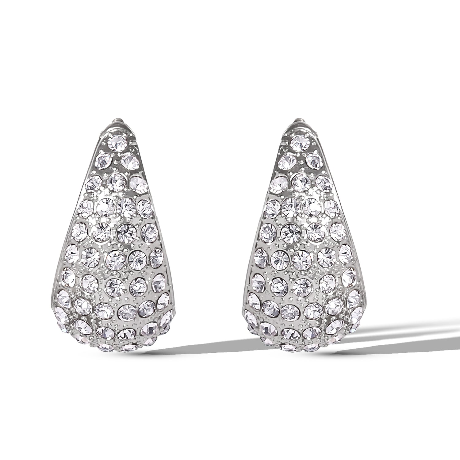 Jessica Simpson Pave Teardrop Earrings
