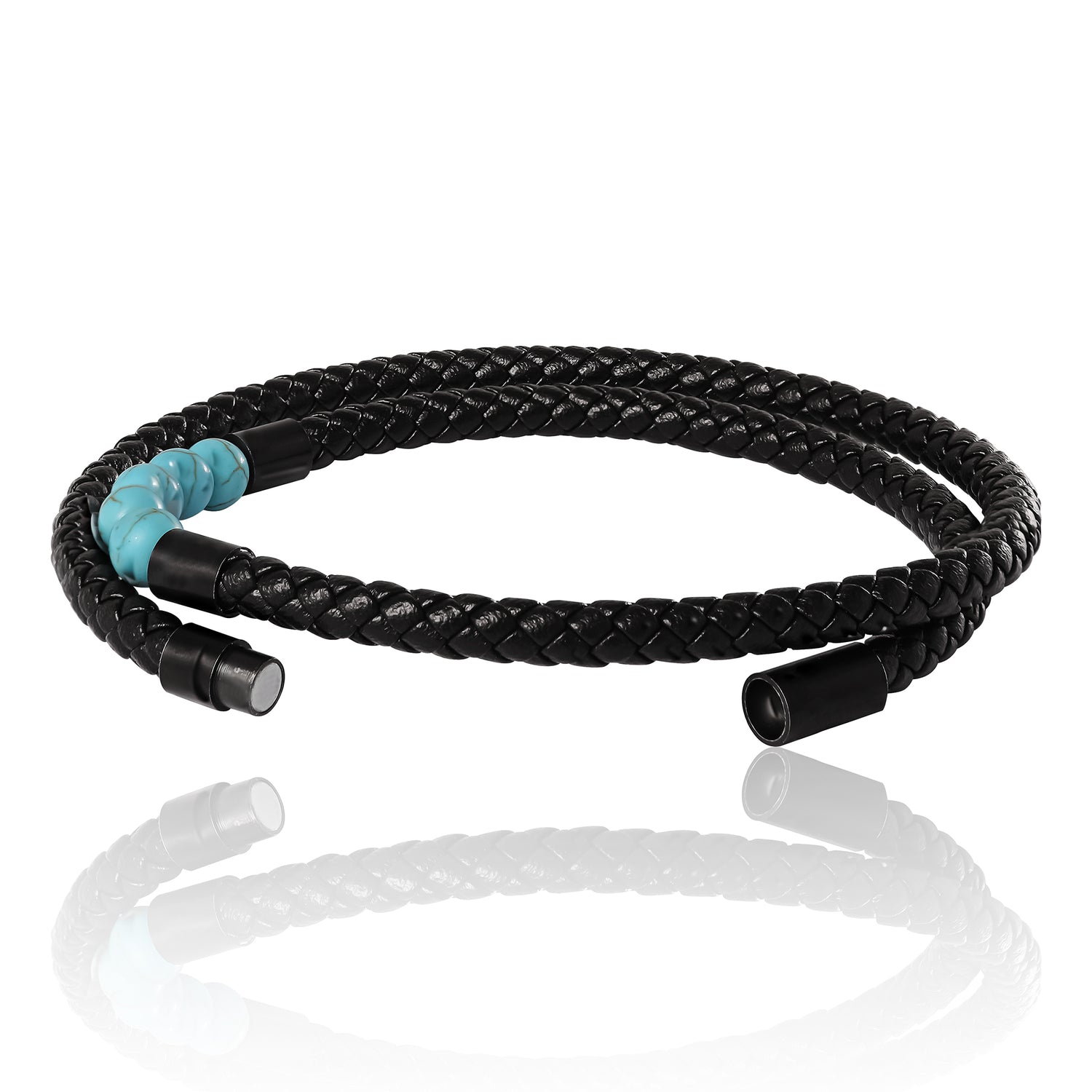 Lucky Brand Turquoise Beaded Bracelet - 16.5''