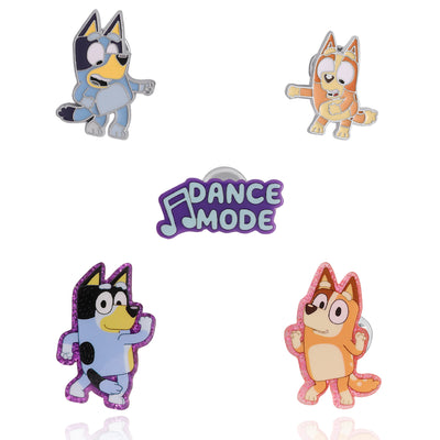 Bluey Enamel Pin Set - 5-Piece Character Collector Pack