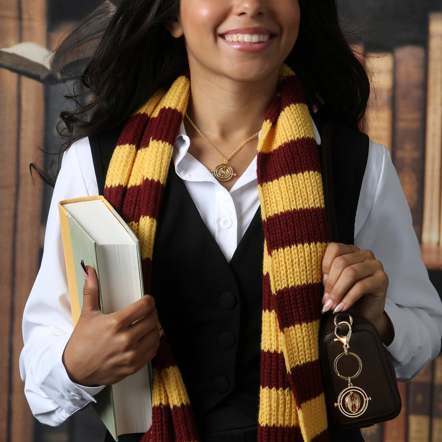 Harry Potter Keychain Bag Charms Official License, Time Turner Charm