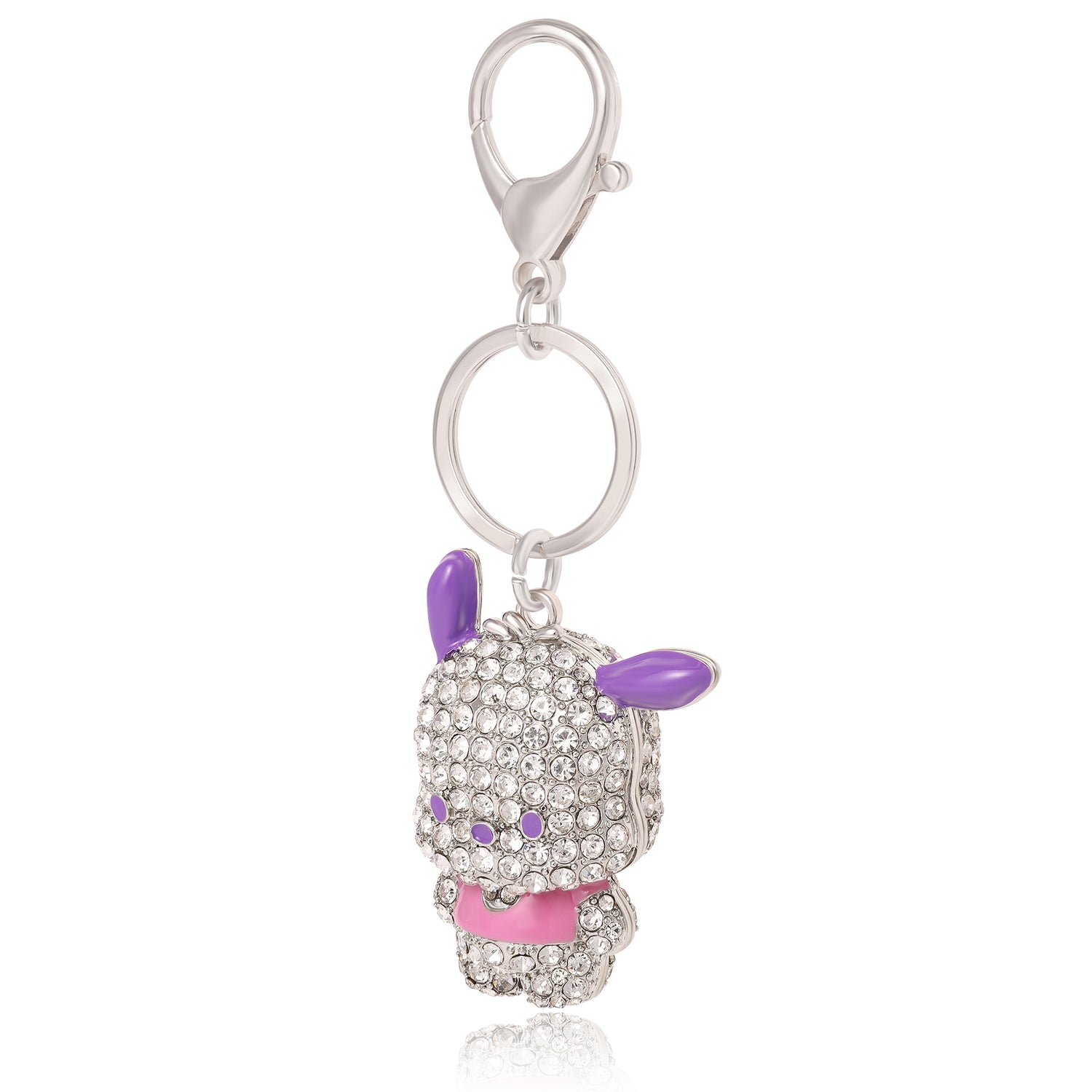 Pochacco Pavé Keychain Bag Charm – Officially Licensed Sanrio