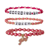 Juicy Couture Kids Dreaming of Juicy 3 Piece Stretch Beaded Jewelry