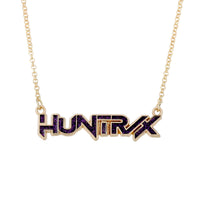 K-Pop Demon Hunters Huntrix Necklace Official License, 16"+3.25" Gold-Tone, K-Pop Gifts