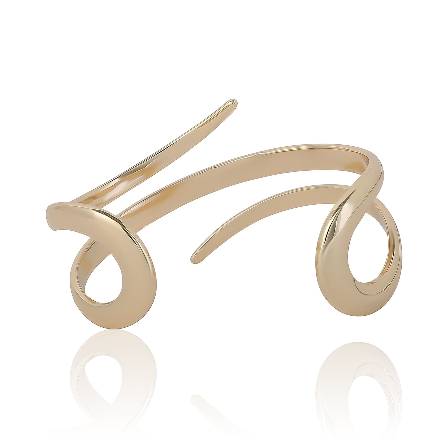 BCBGeneration Spiral Wrap Cuff Bracelet