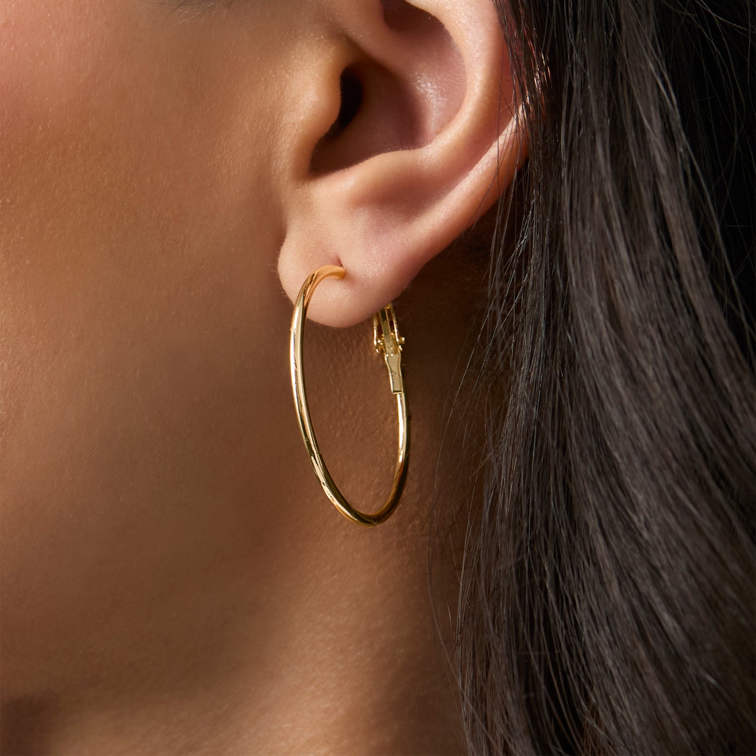 Jessica Simpson Mixed Metal Hoop Earring Set in Gold & Silver-Tone