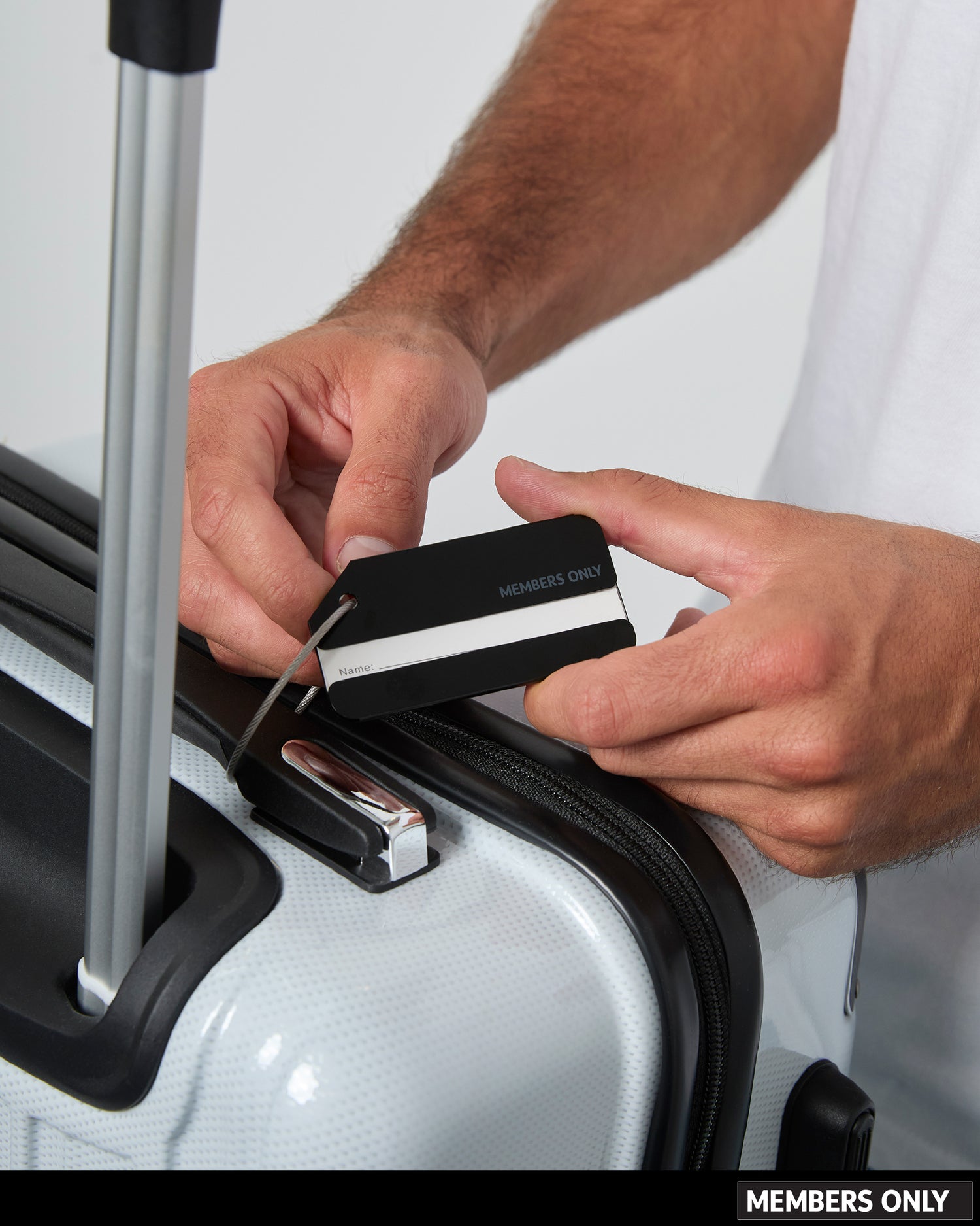 MEMBERS ONLY 3PC LUGGAGE TAG SET