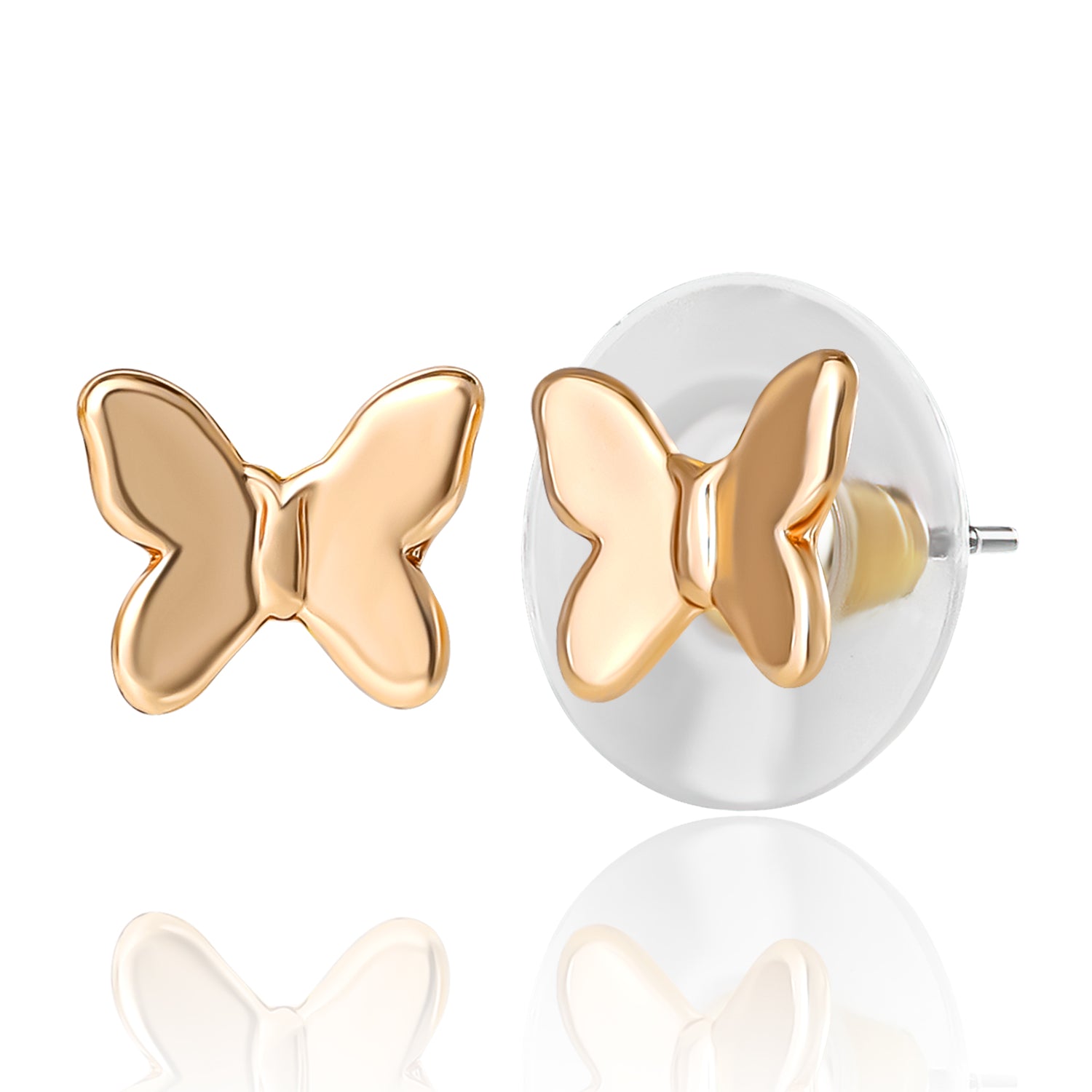 Jessica Simpson Gold-Tone Bow, Butterfly & Pearl Stud & Hoop Earring Set, 12 Pairs