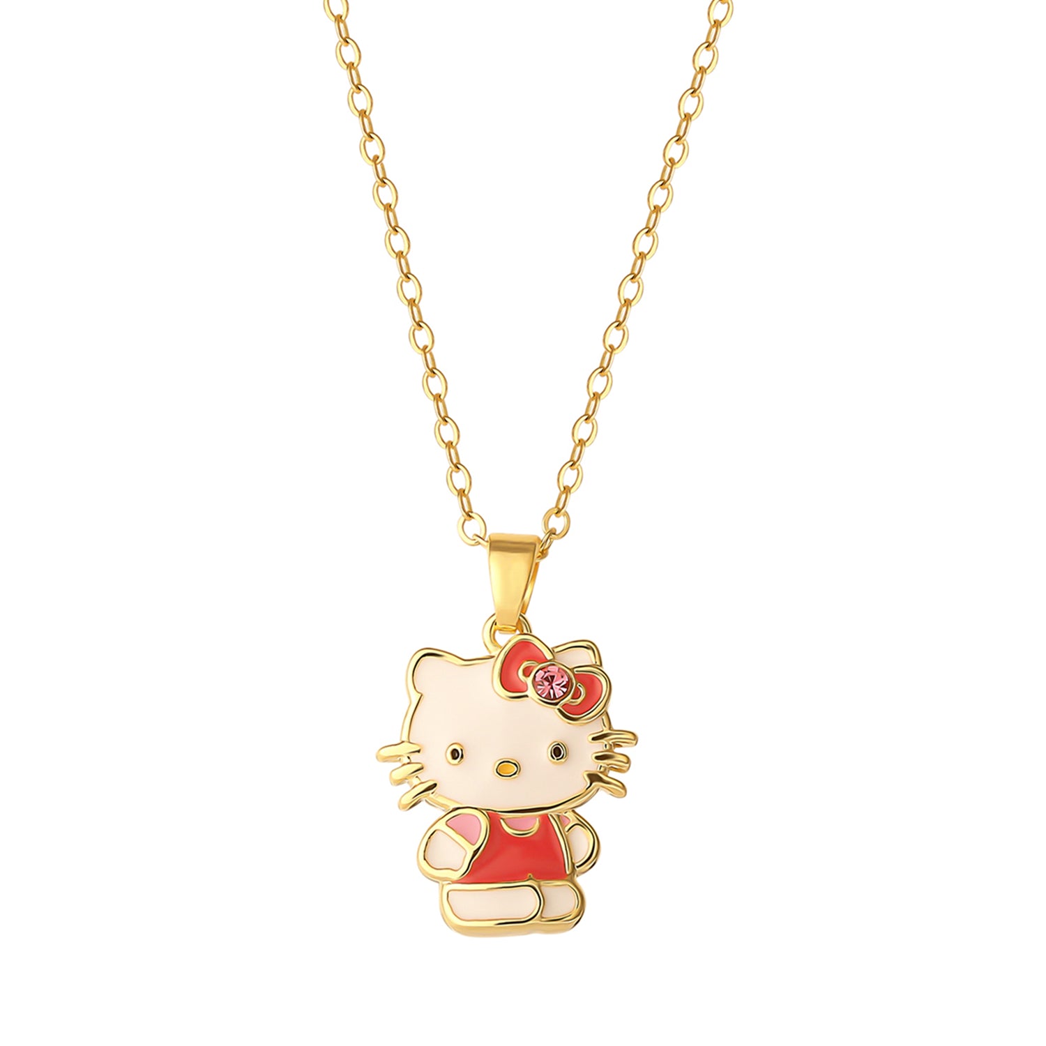 Hello Kitty Mommy and Me Necklaces Set of 2, 16"+2"