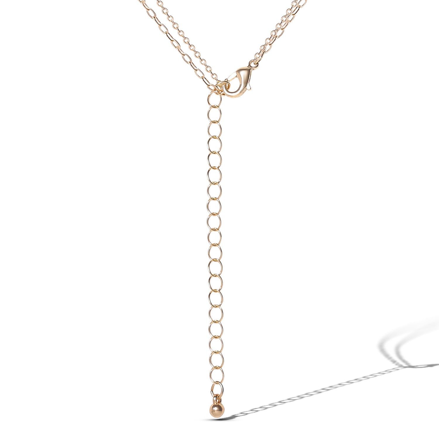 JS Jessica Simpson Gold-Tone Layered Evil Eye Pendant Necklace Set