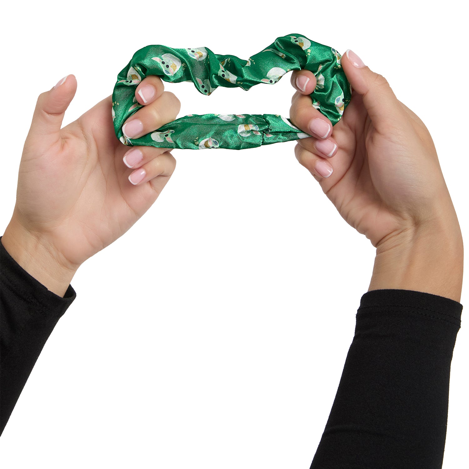 Star Wars Mandalorian Grogu Hair Scrunchies 3-Piece Set Official License