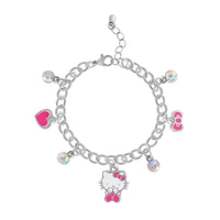 Fashion Hello Kitty Multi Charm Bracelet