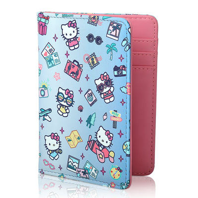 Hello Kitty Passport Holder for Travel Official License, Cute Passport Cover, Sanrio Gifts