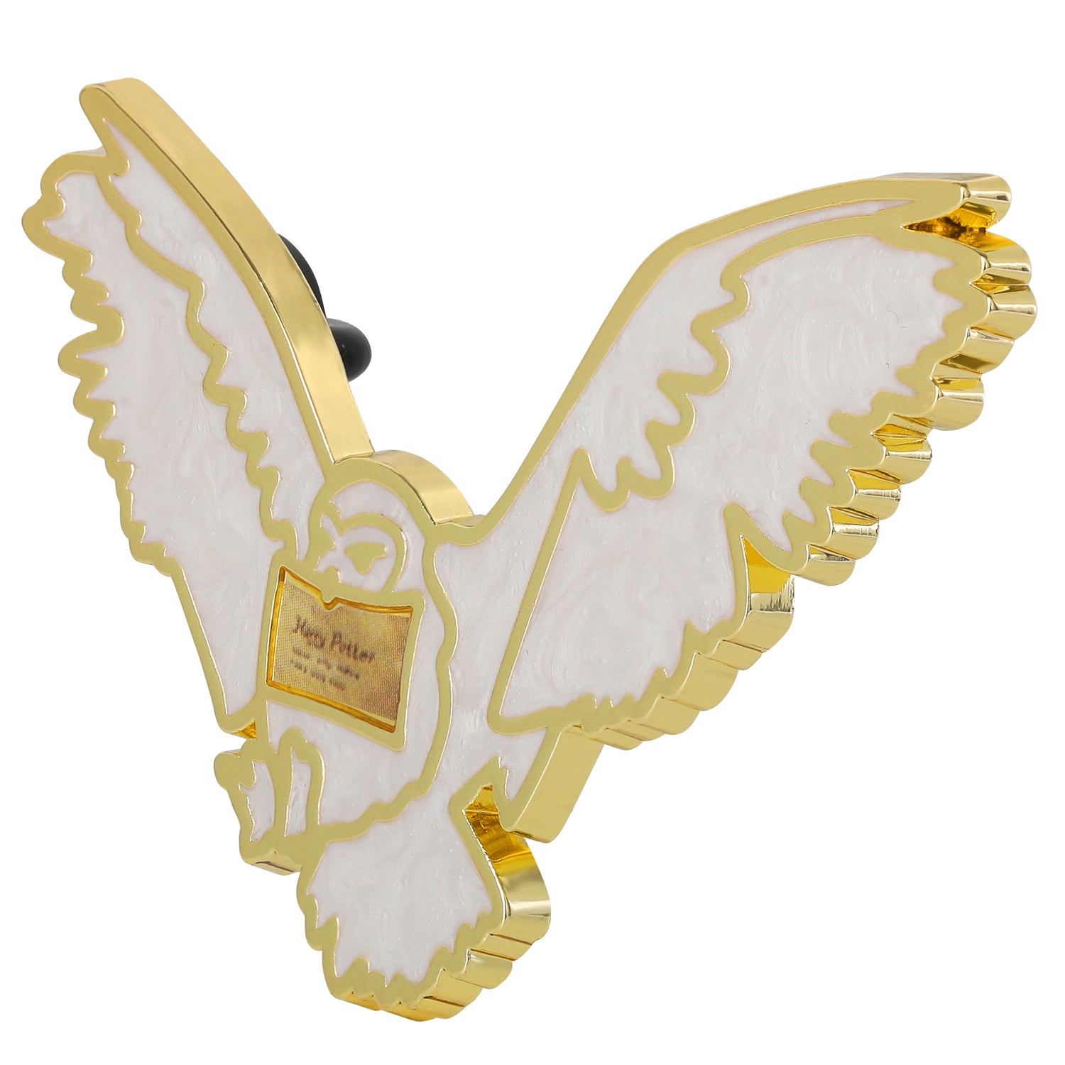 Harry Potter Hedgwig Pin Official License, Gold-Tone