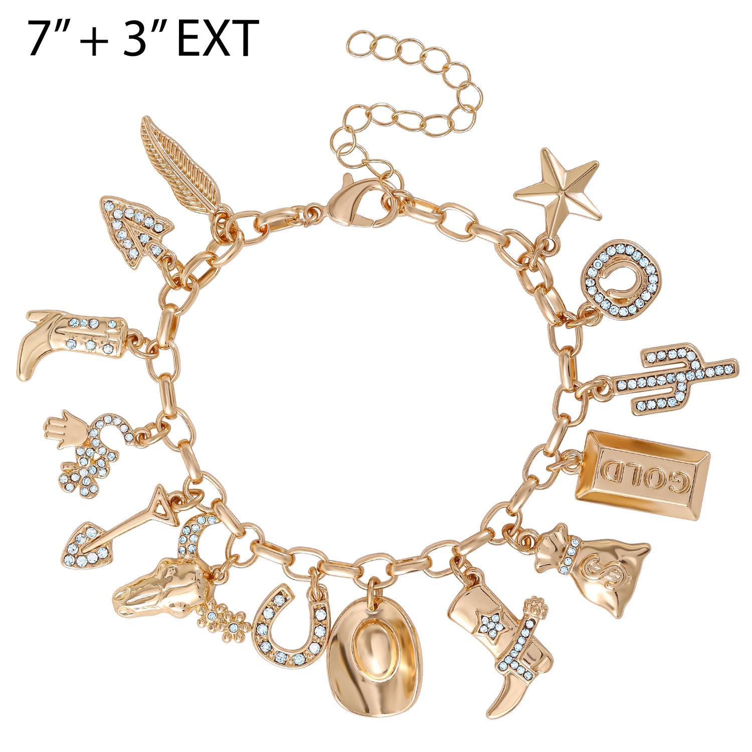 Jessica Simpson 20th Anniversary Charm Bracelet