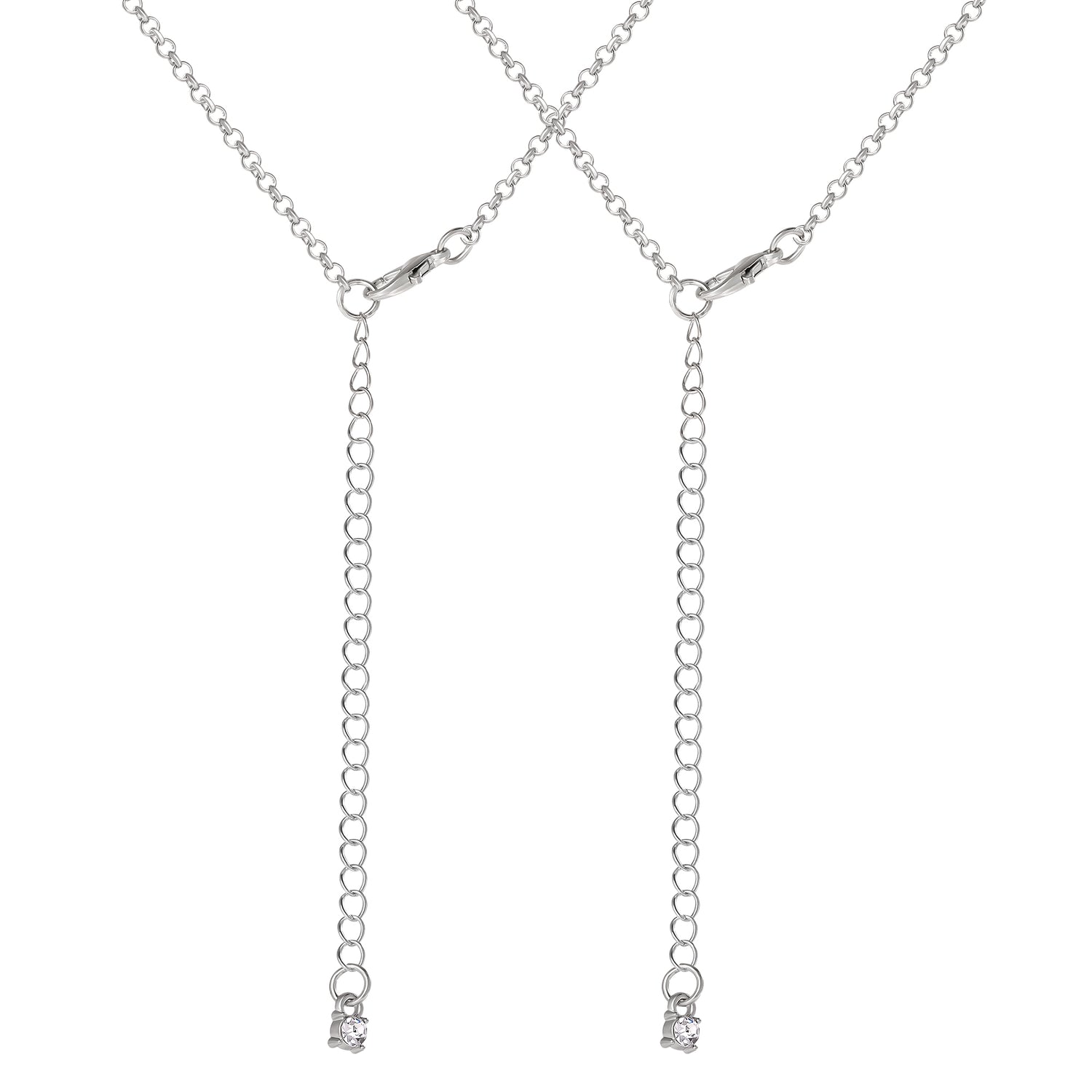 Peanuts Snoopy Woodstock BFF 2 Piece Necklace Set 16" Officially Licensed
