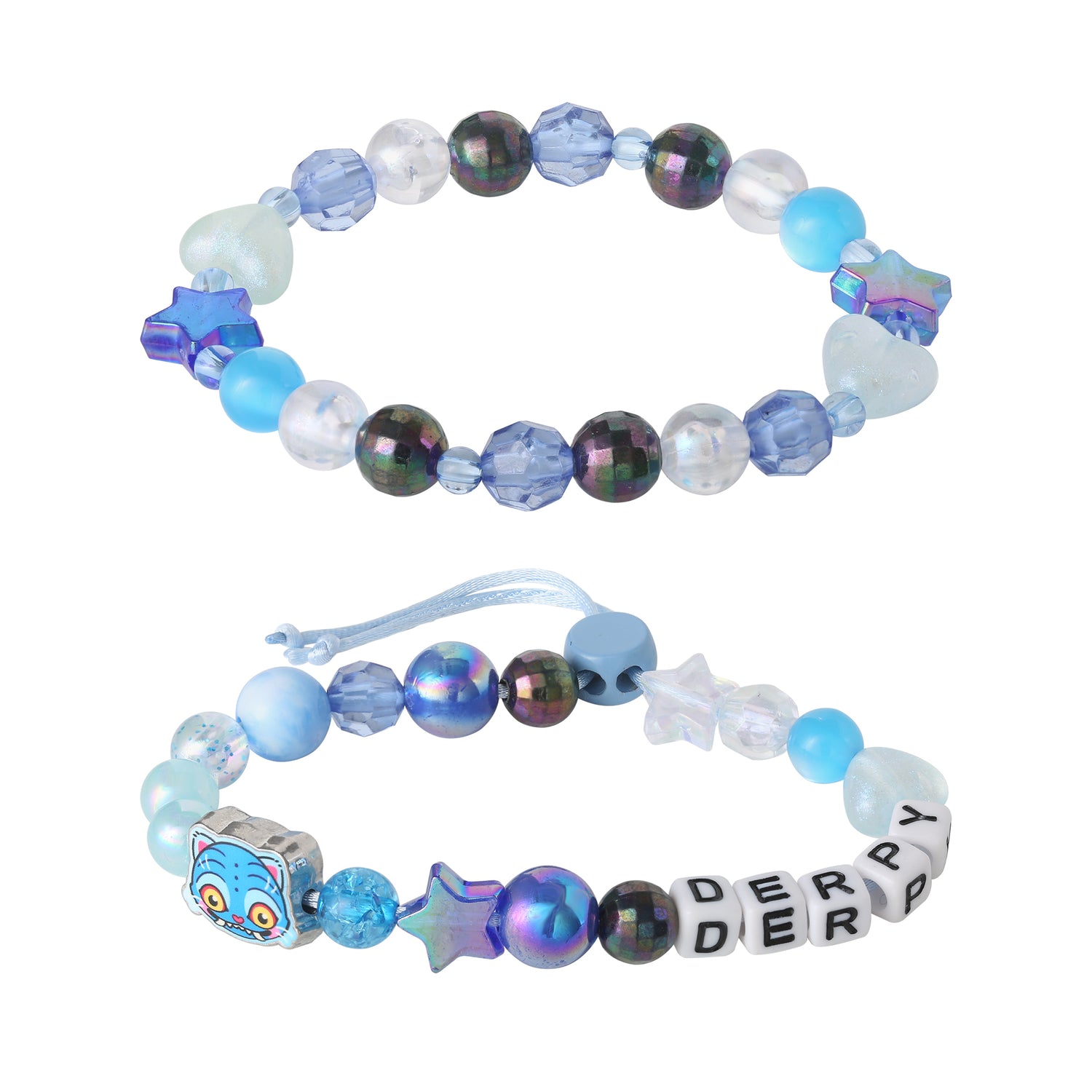 KPop Demon Hunters Derpy Bracelet Set for Girls 2-Piece Official License
