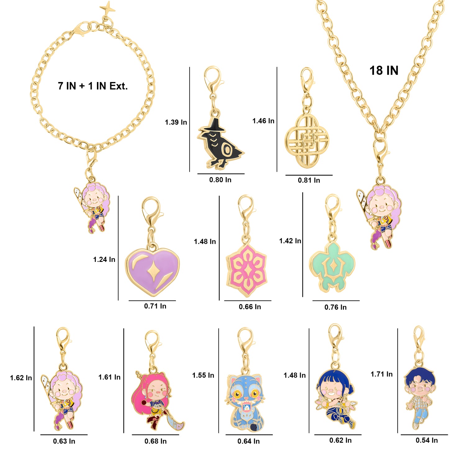 KPop Demon Hunters Jewelry Advent Calendar 2026 Official License
