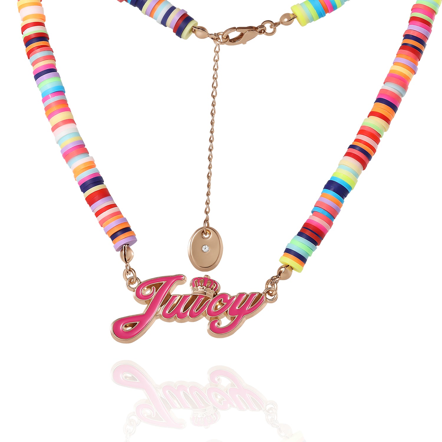 Juicy Couture Kids 15+2" Confetti Beaded Necklace