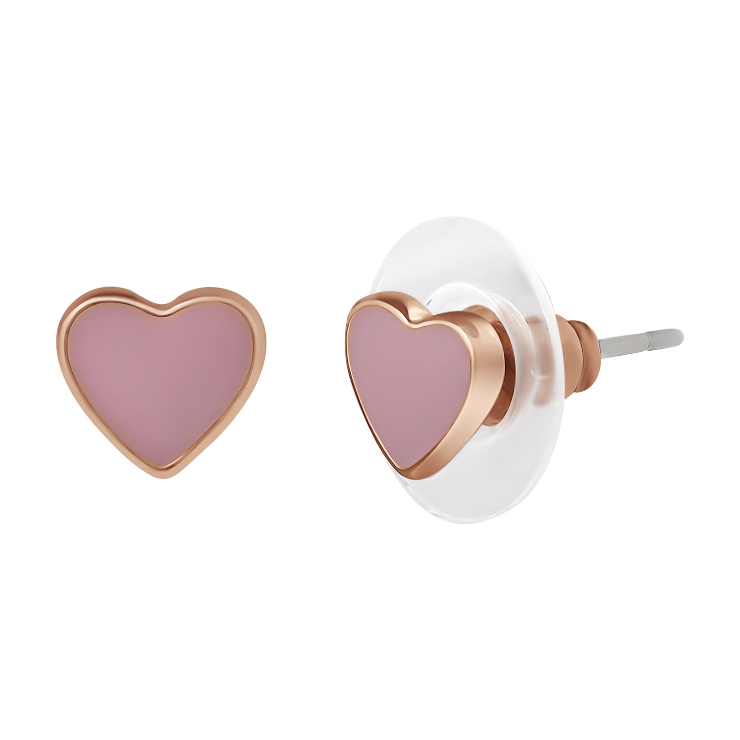 Jessica Simpson Kids Heart Charm Necklace and Earrings Set