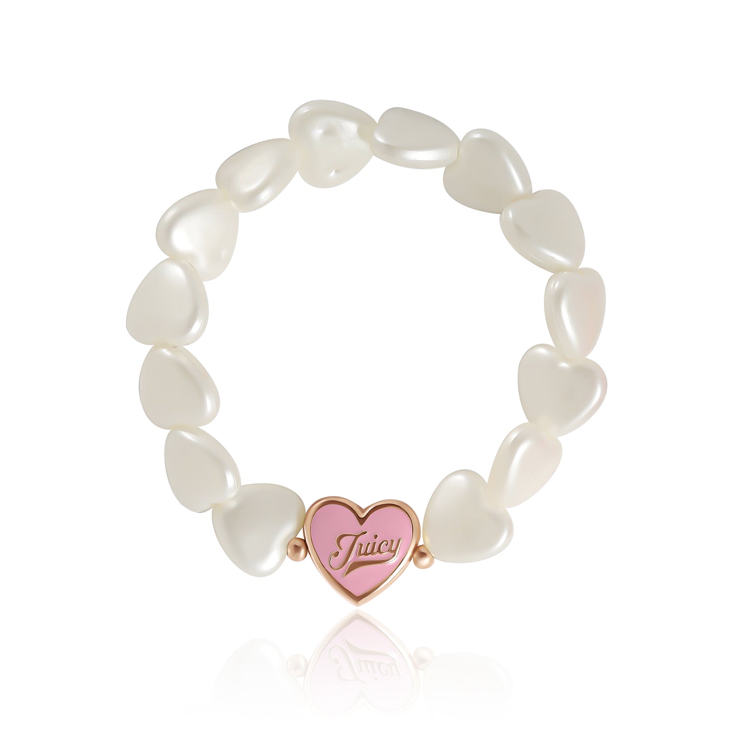 Juicy Couture Kids Choose Juicy Heart Charm 2 Piece Beaded Jewelry