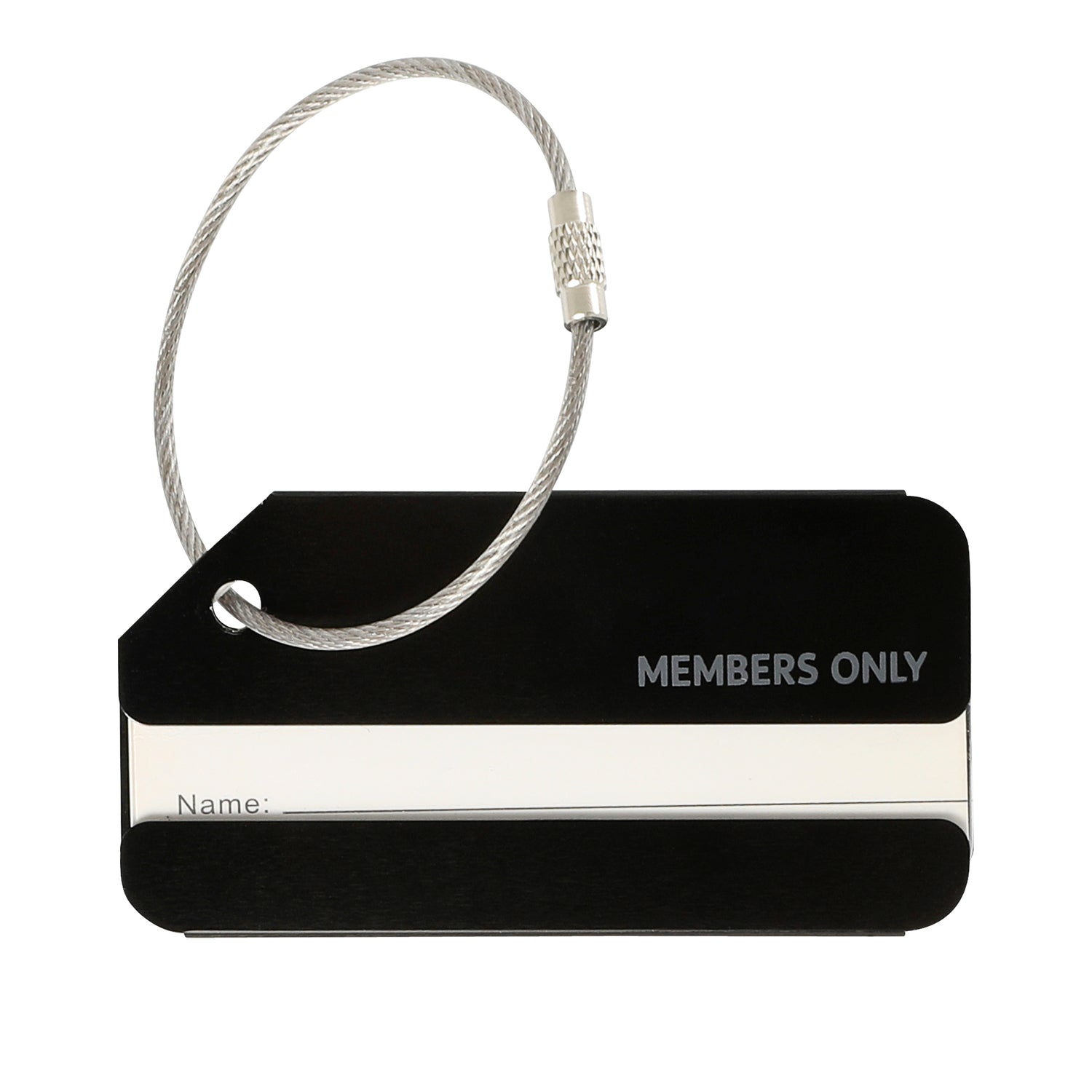 MEMBERS ONLY 3PC LUGGAGE TAG SET