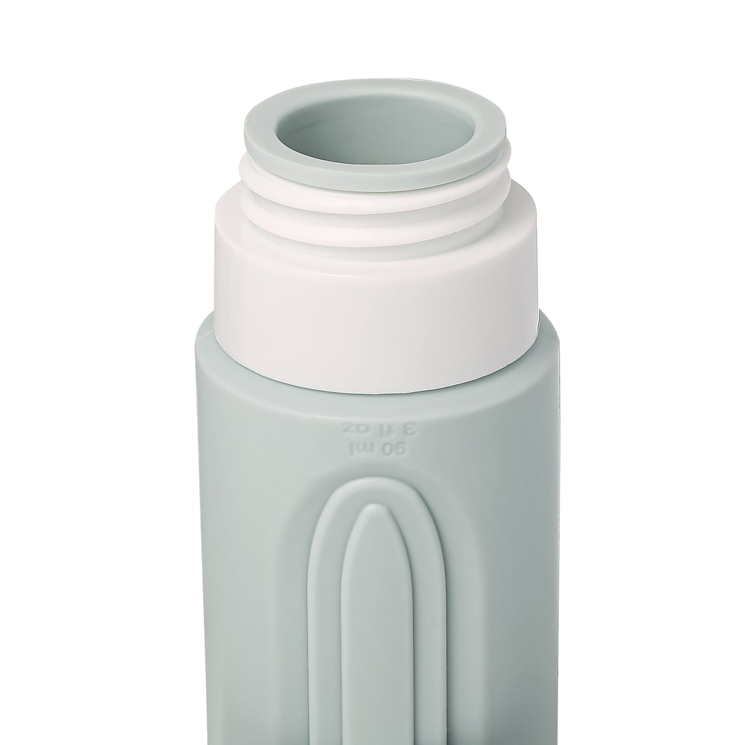 MEMBERS ONLY 4 PIECE SILICONE TRAVEL BOTTLE SET WI