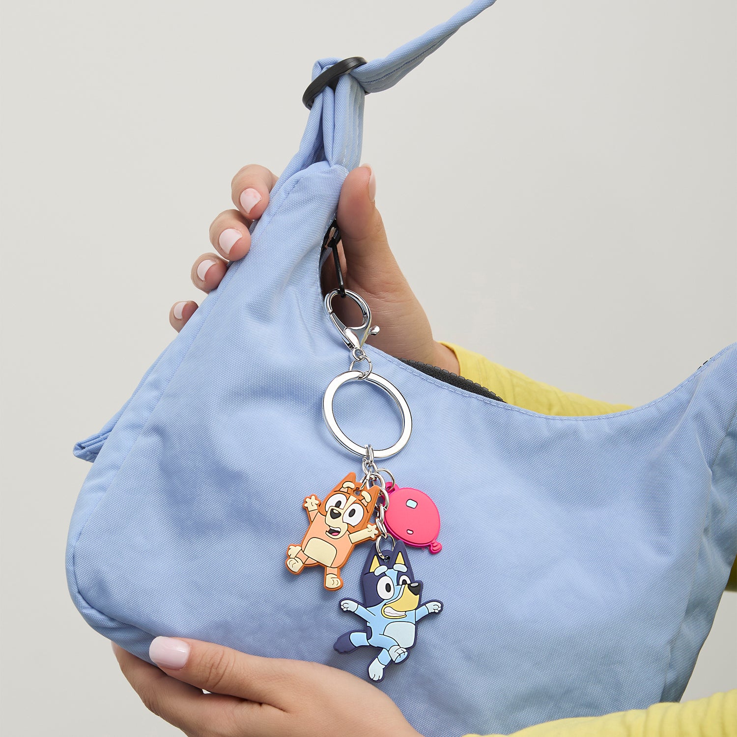 Bluey & Bingo Multi-Charm Keychain Officially Licensed
