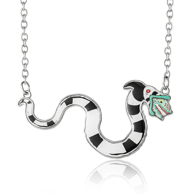 Beetlejuice Sandworm Fashion Necklace