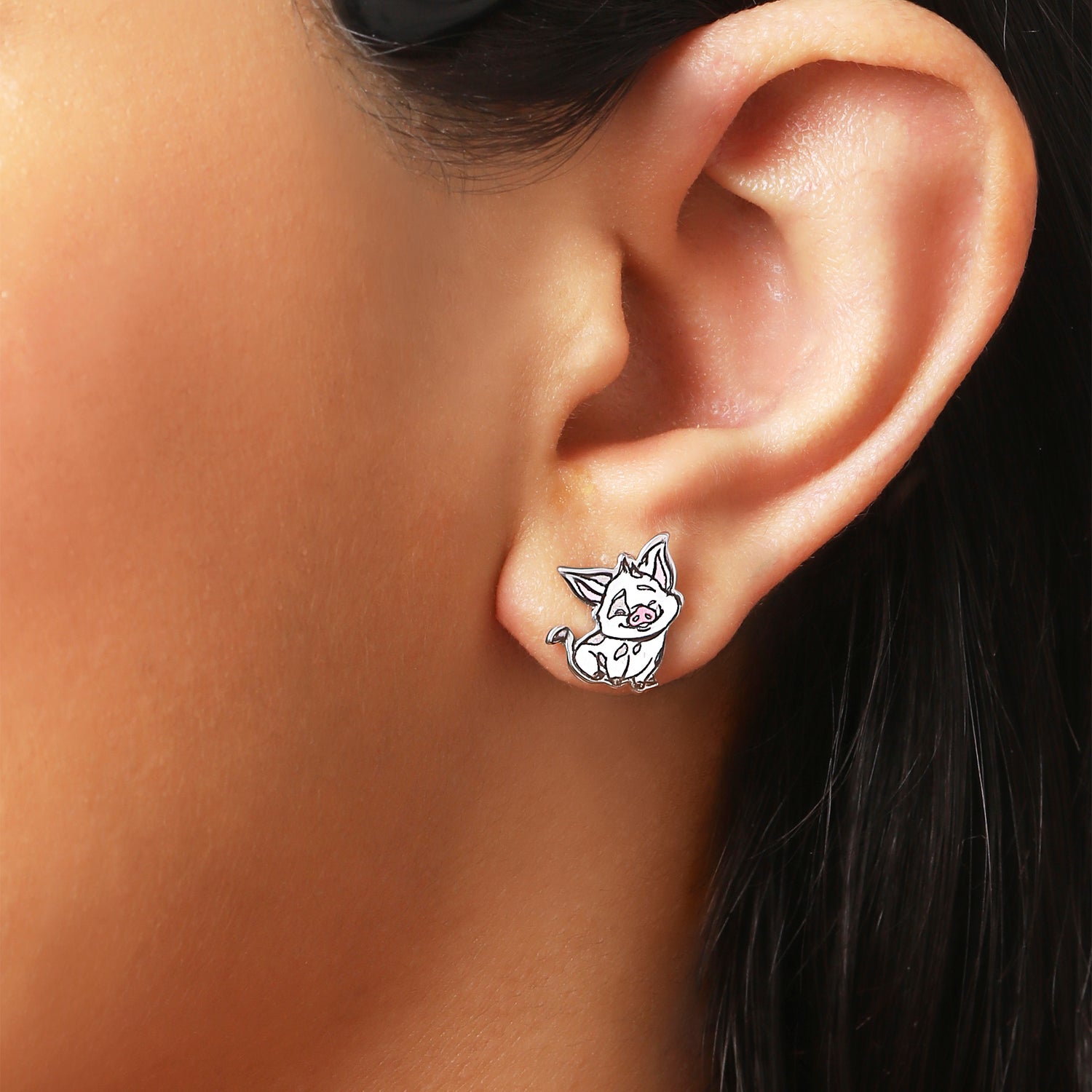 Moana Earrings for Women 3 Pairs Official License, Fashion Moana 2 Stud Earrings Pack of 3, Disney Jewelry for Women