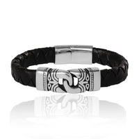 Lucky Brand Black Woven Bracelet - 8.5''
