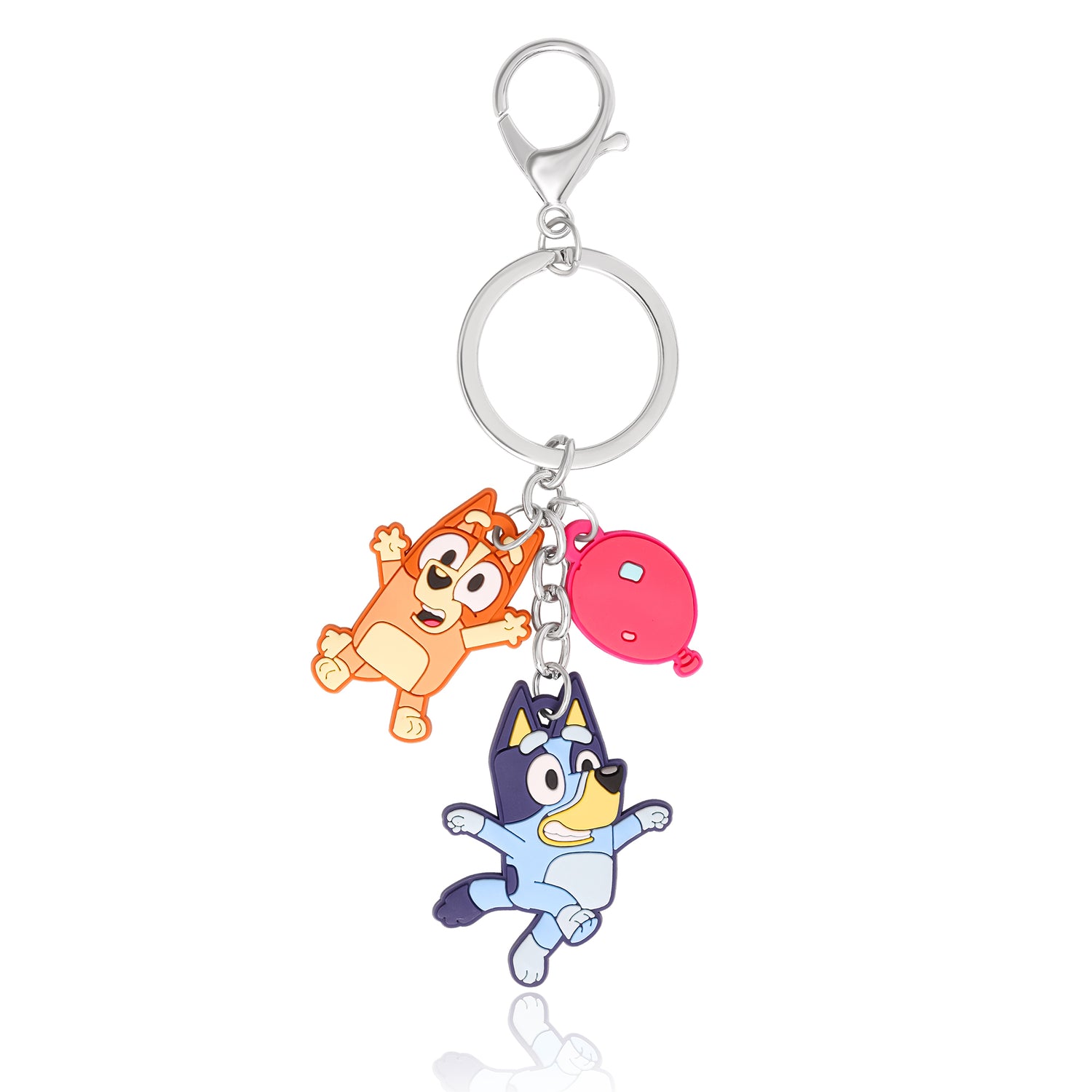 Bluey & Bingo Multi-Charm Keychain Officially Licensed