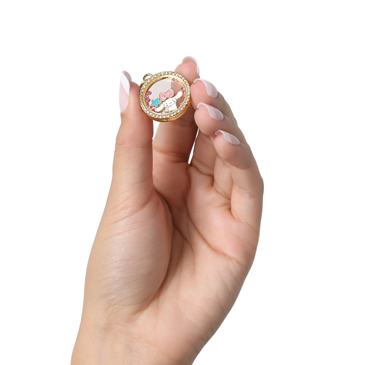 Sanrio Cinnamoroll Necklace Official License, Shaker Pendant