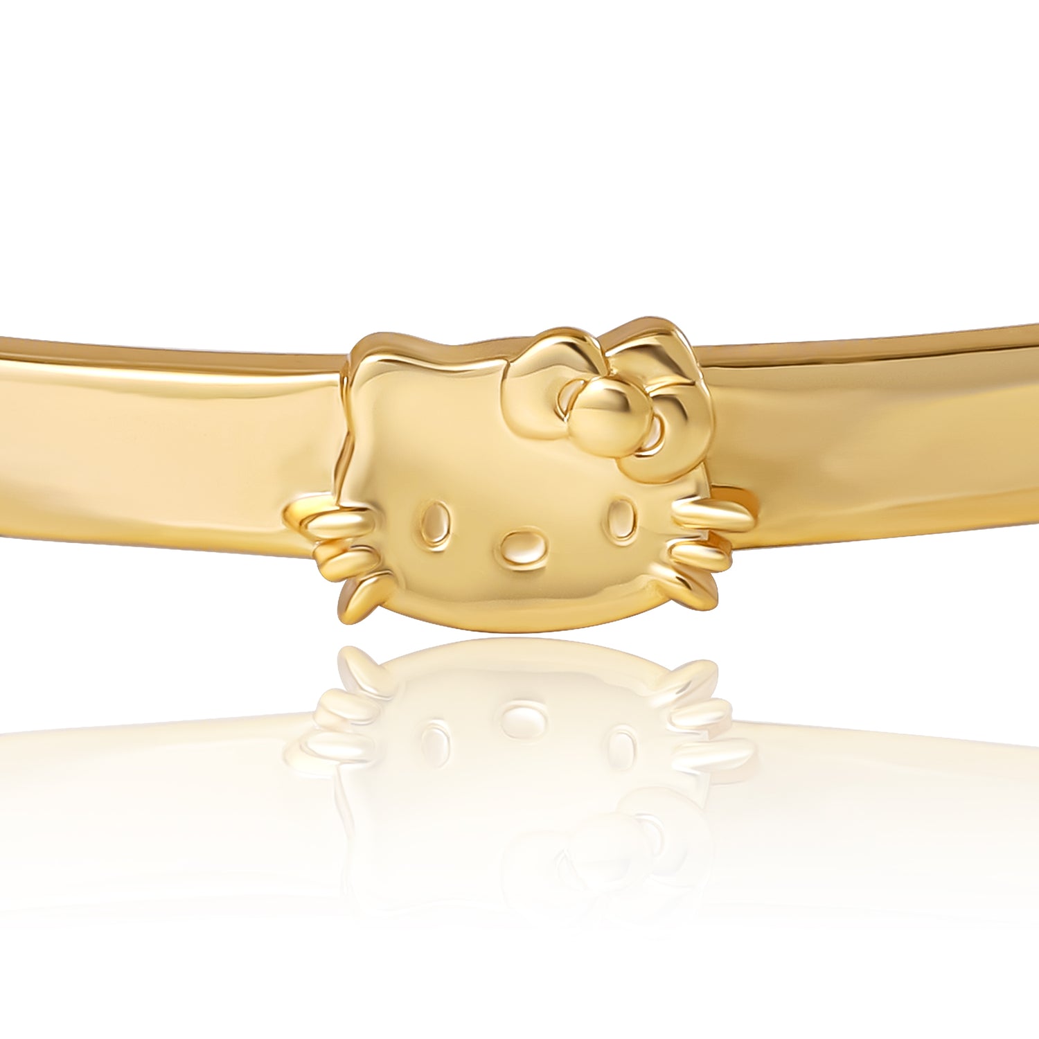Hello Kitty Station Bracelet, Gold-Tone, Crystal Accents