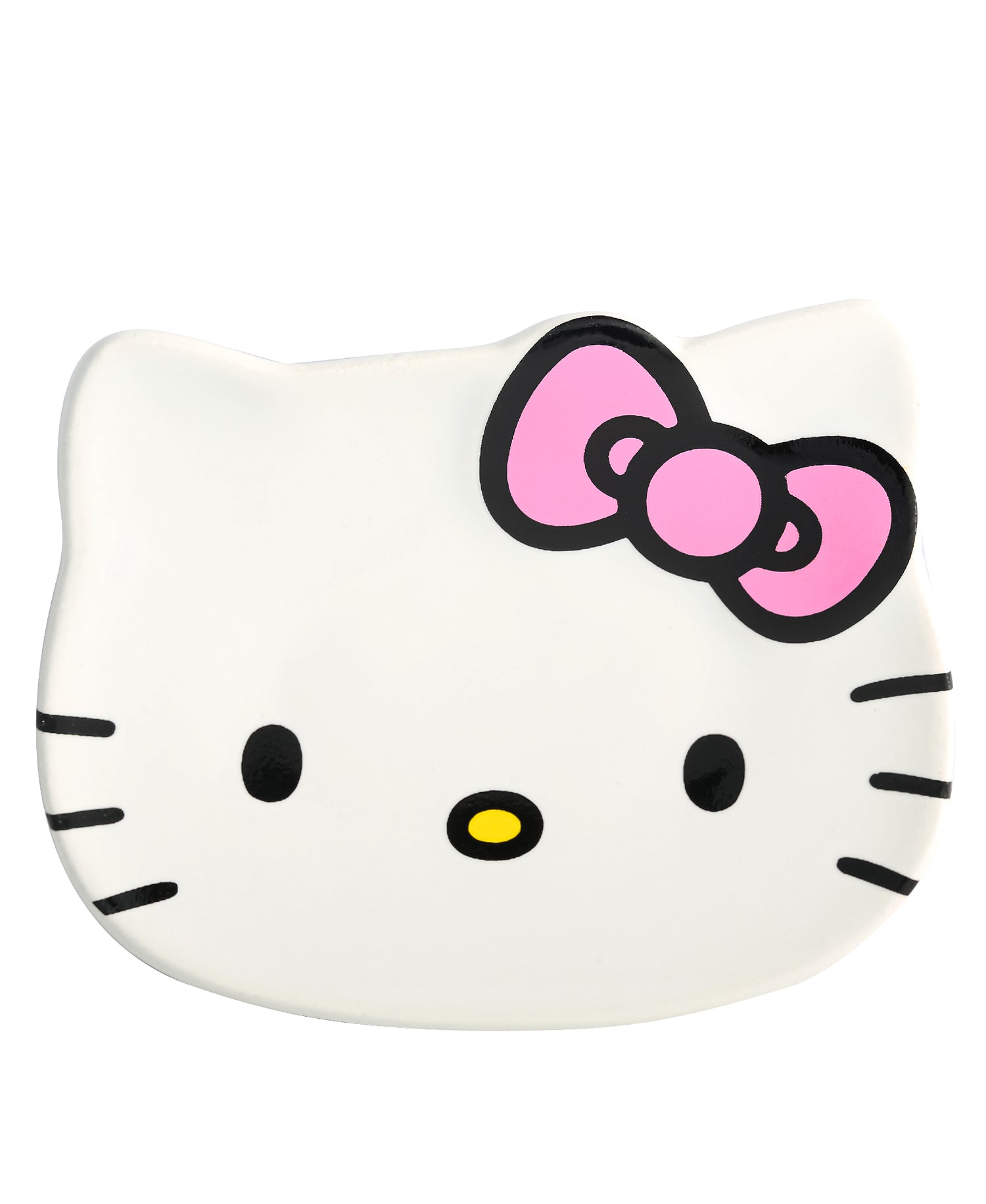 Sanrio Hello Kitty Sterling Silver Enamel Stud Earrings with Ceramic Hello Kitty Trinket Tray