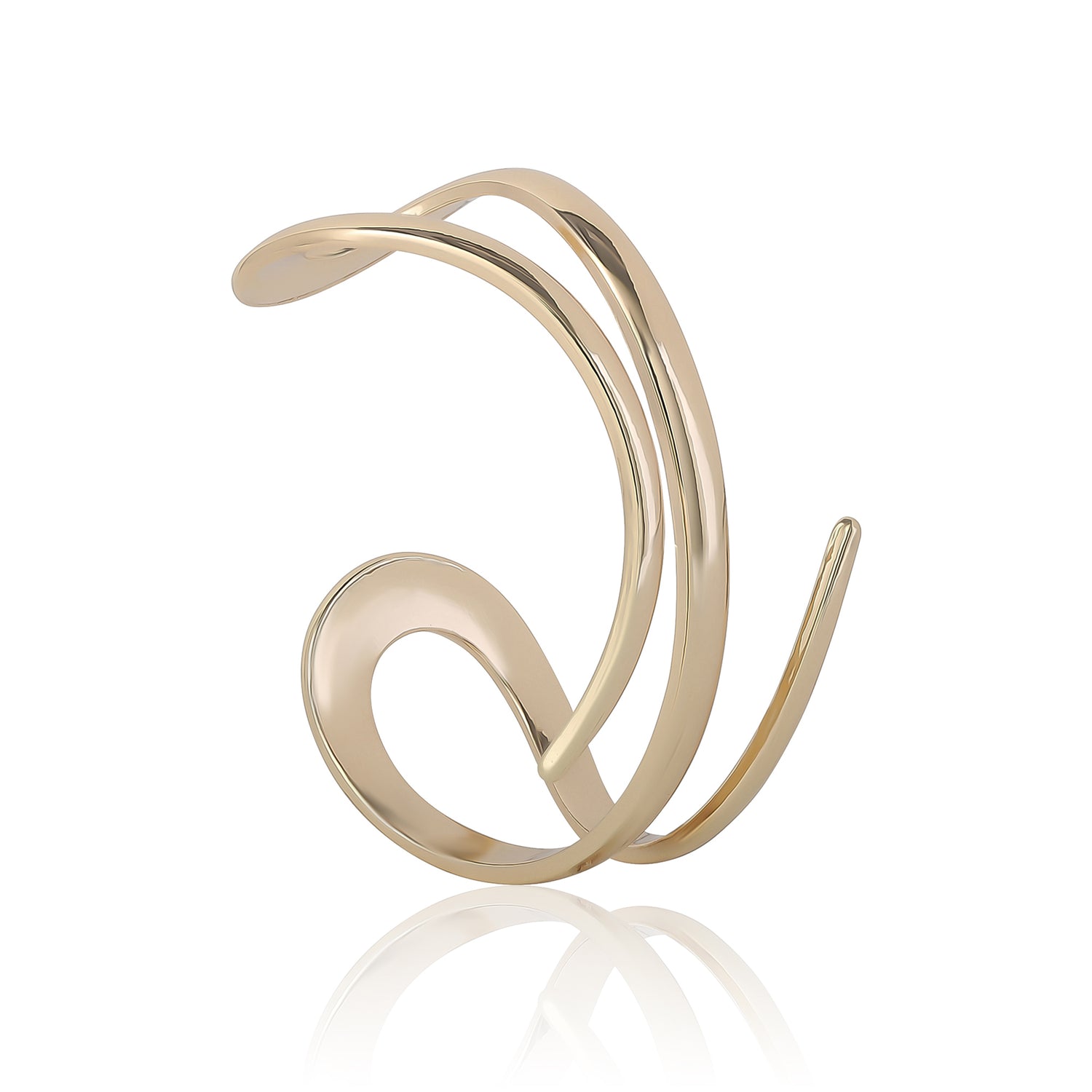 BCBGeneration Spiral Wrap Cuff Bracelet