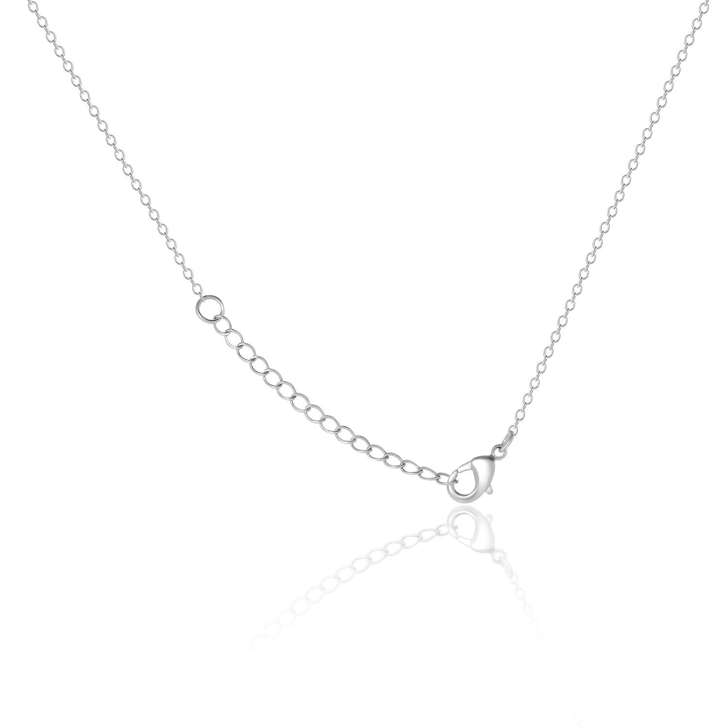 Jessica Simpson Pearl & Crystal Drop Necklace