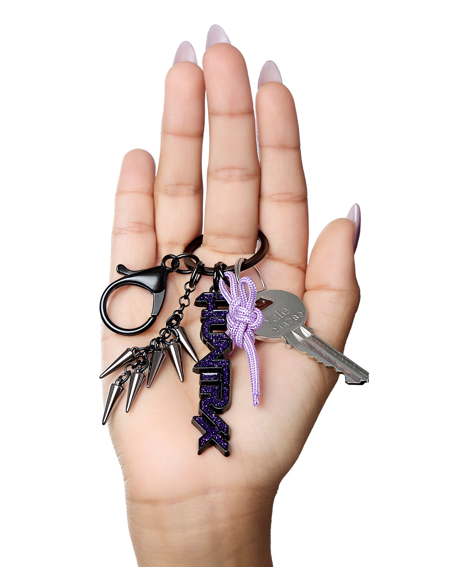 K-Pop Demon Hunters Cluster Keychain - Black-Tone