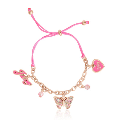 Juicy Couture Pink Charm Bracelet