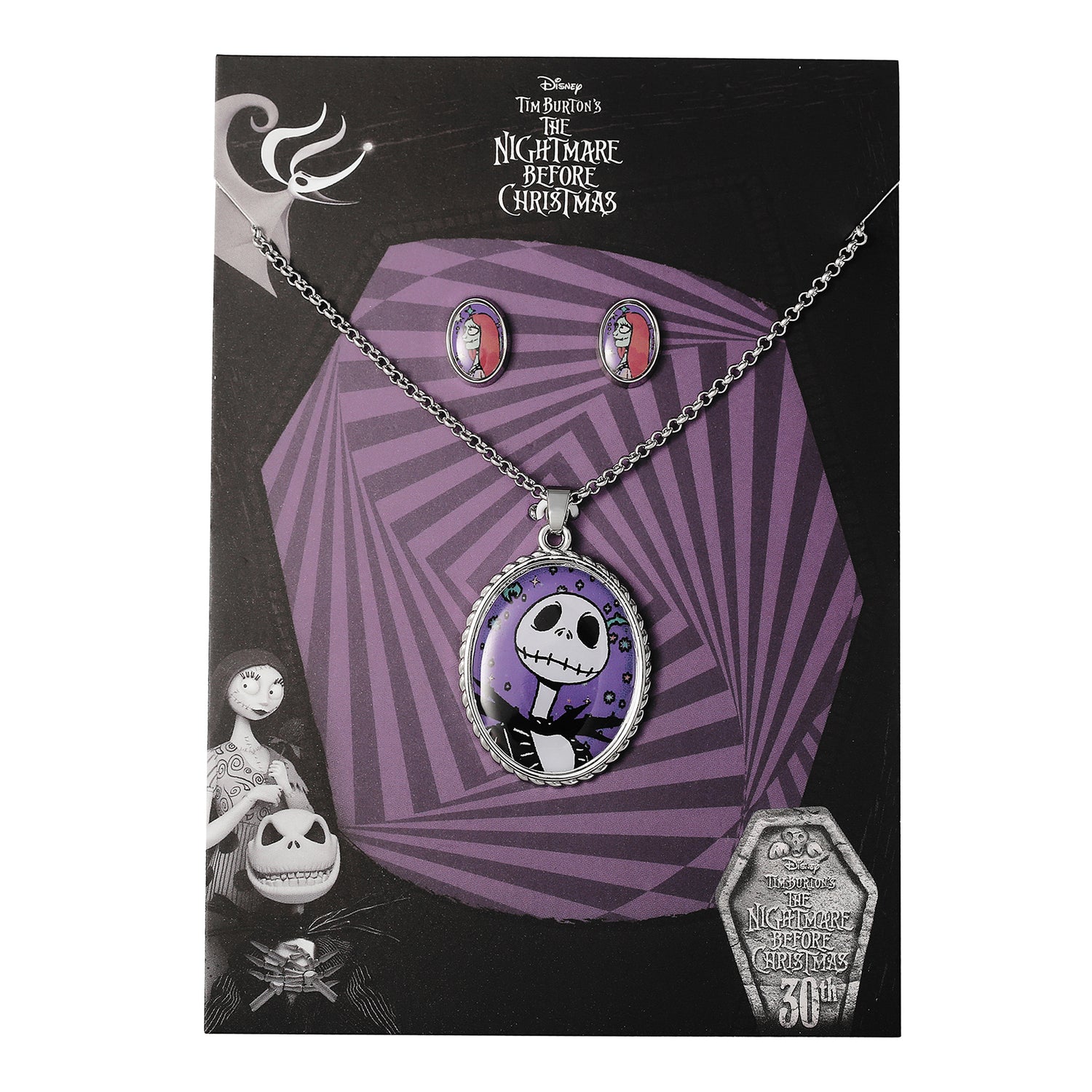 Disney FASHION NBC 18+3" NECKLACE AND STUD EARRINGS SET