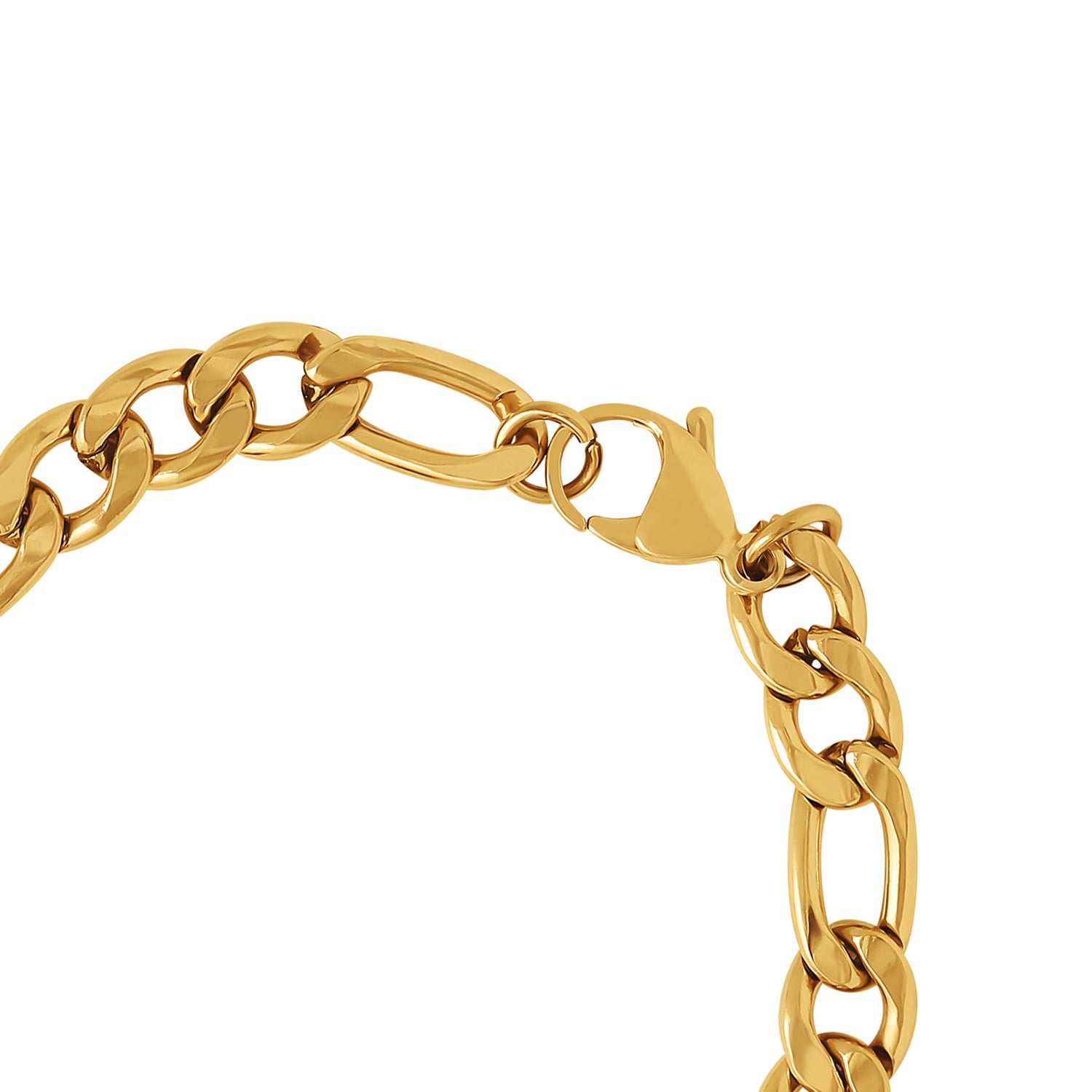 Lucky Brand 8MM Figaro Chain Bracelet - 8.5'' Chain