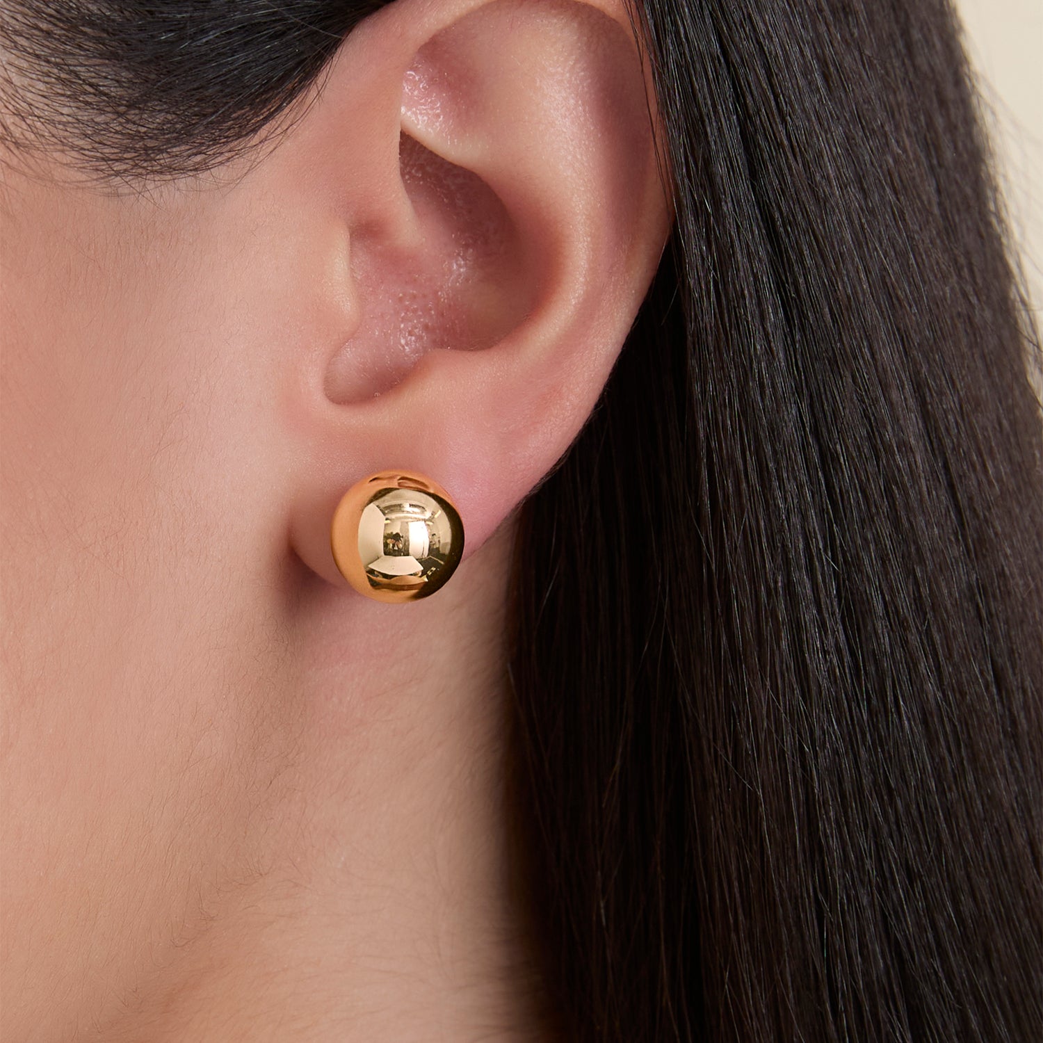 Jessica Simpson Rhinestone Hoop & Stud Earring Set of 3