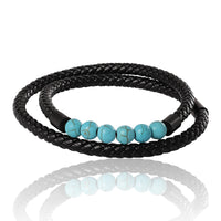 Lucky Brand Turquoise Beaded Bracelet - 16.5''